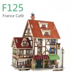 Casuta din lemn France Cafe